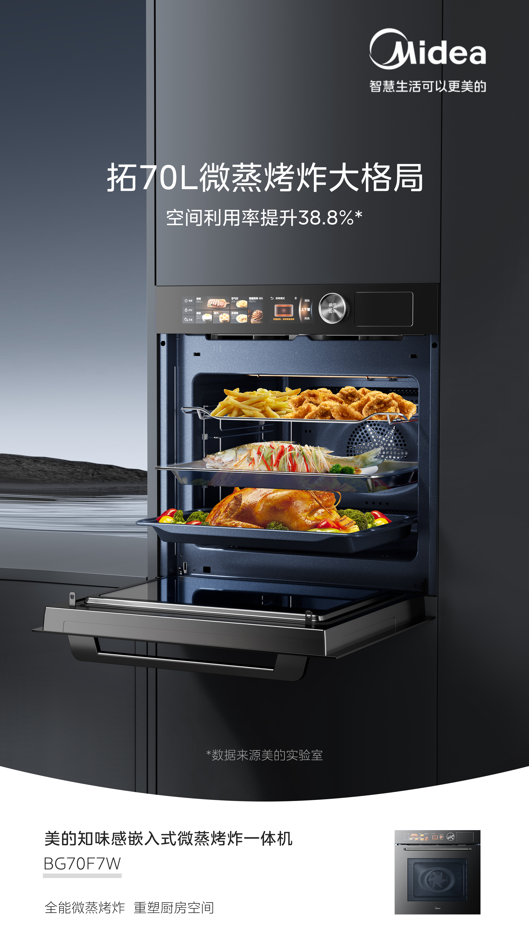 重塑功能极简空间解构生活美学,集成灶重新定义厨房生活之美