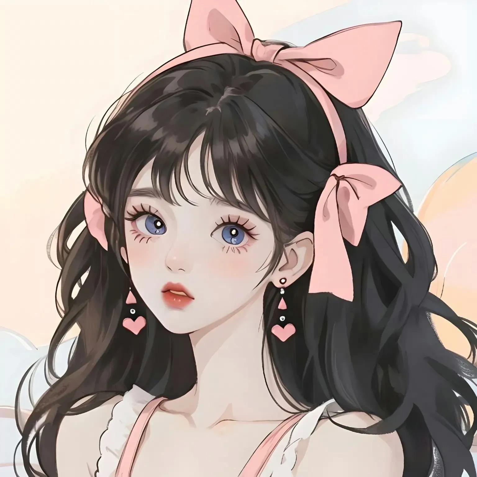 姐妹头像两人一左一右黑白霸气,分享给你的姐妹头像