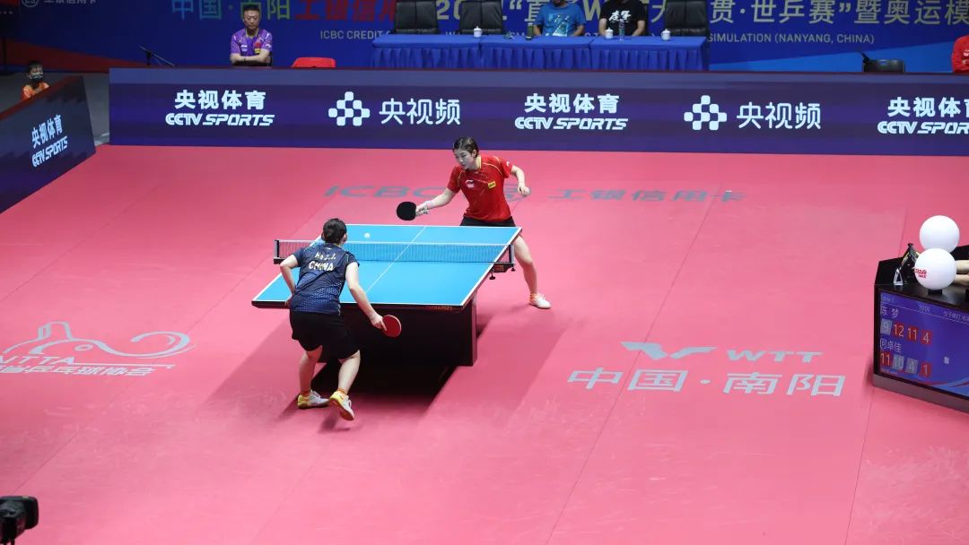 陈梦乒乓球扣杀教学,乒乓球横拍基本功陈梦