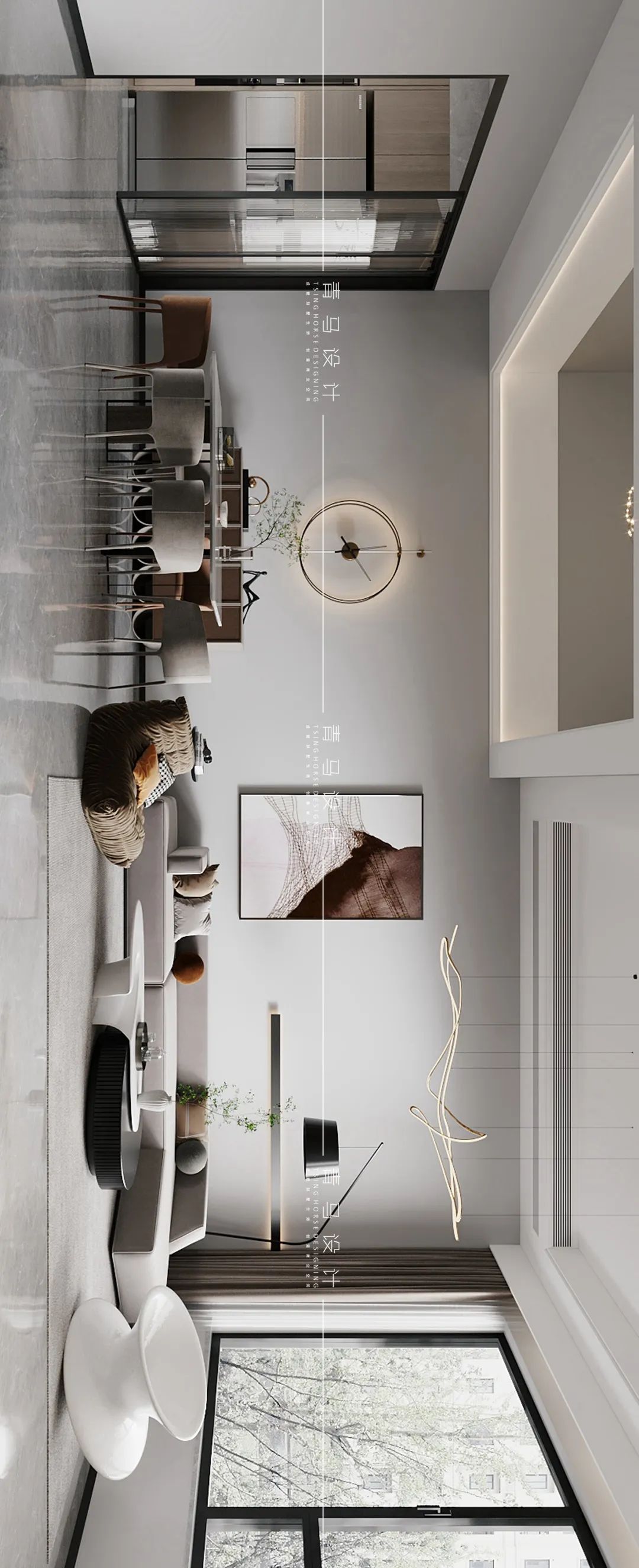 龙湖天宸原著叠拼别墅大气装修,龙湖首开·天宸原著独栋别墅