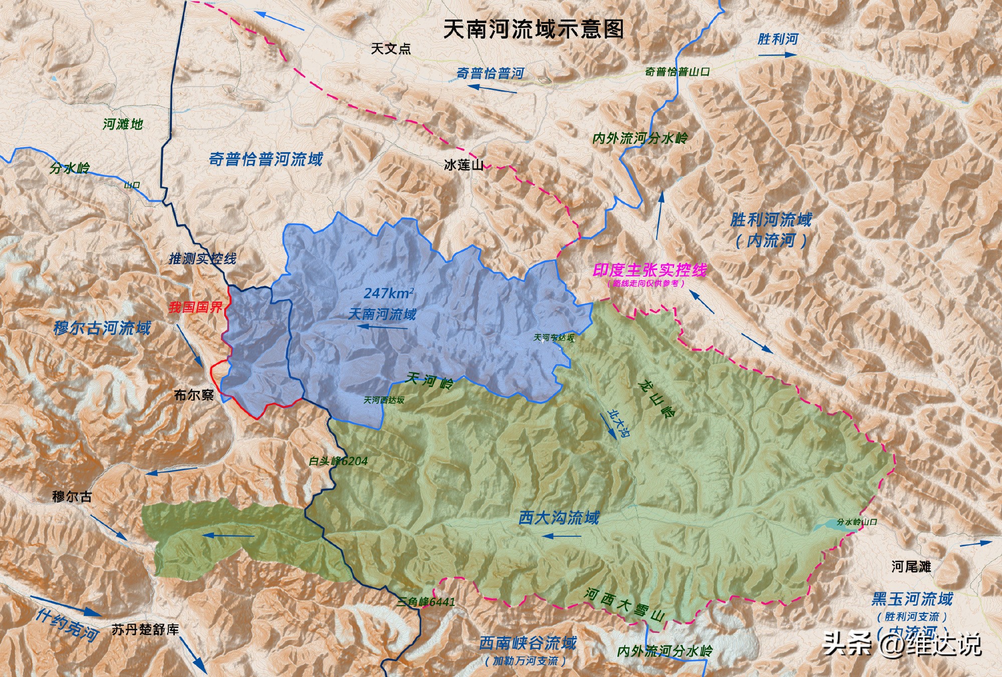 天南河谷被印度控制多久,天南河谷中国边境