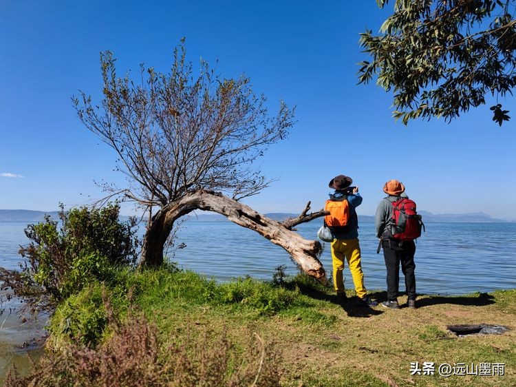 云南昆明滇池小渔村展新颜,滇池边的小渔村