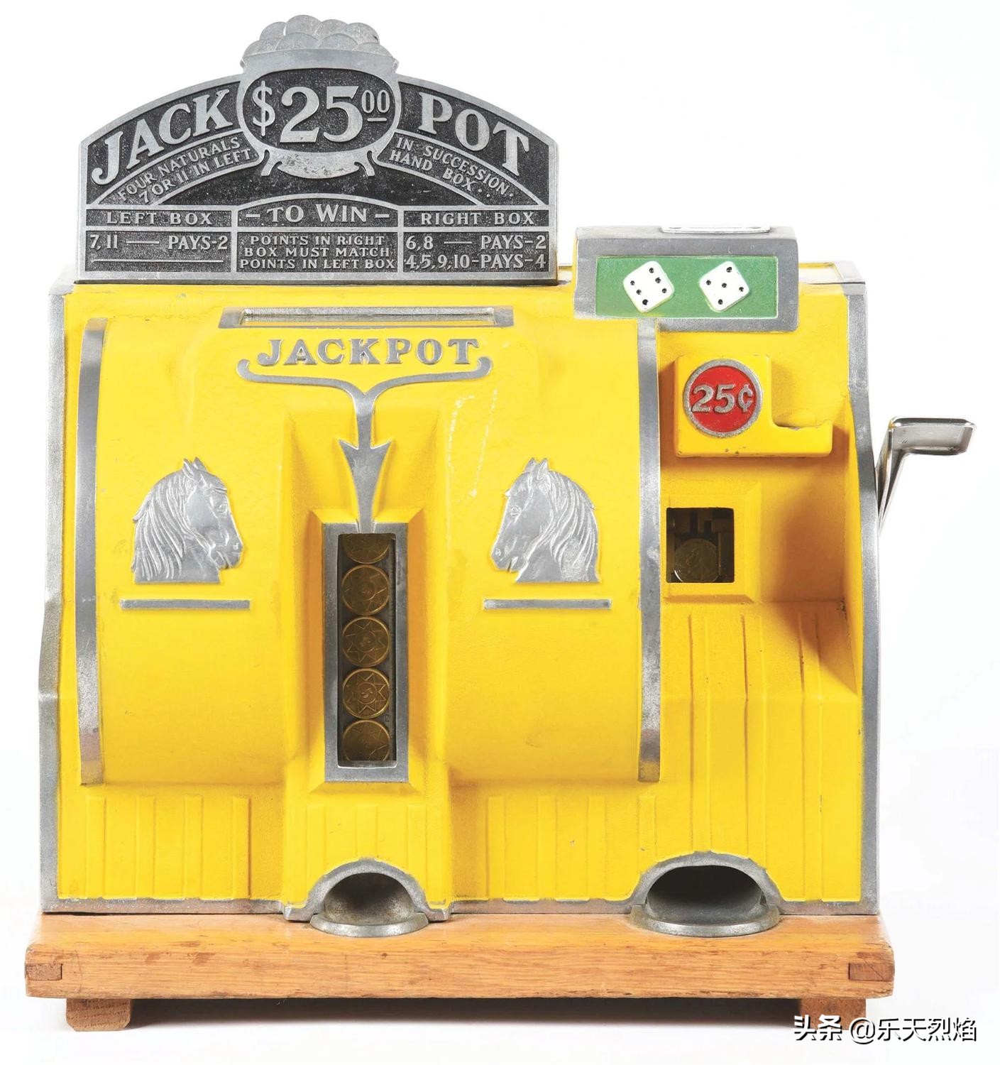 1895年——查理·费发明第一台商业老*机虎**