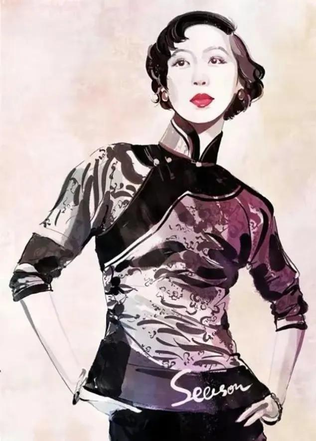 张爱玲的红与黑,张爱玲的色彩观