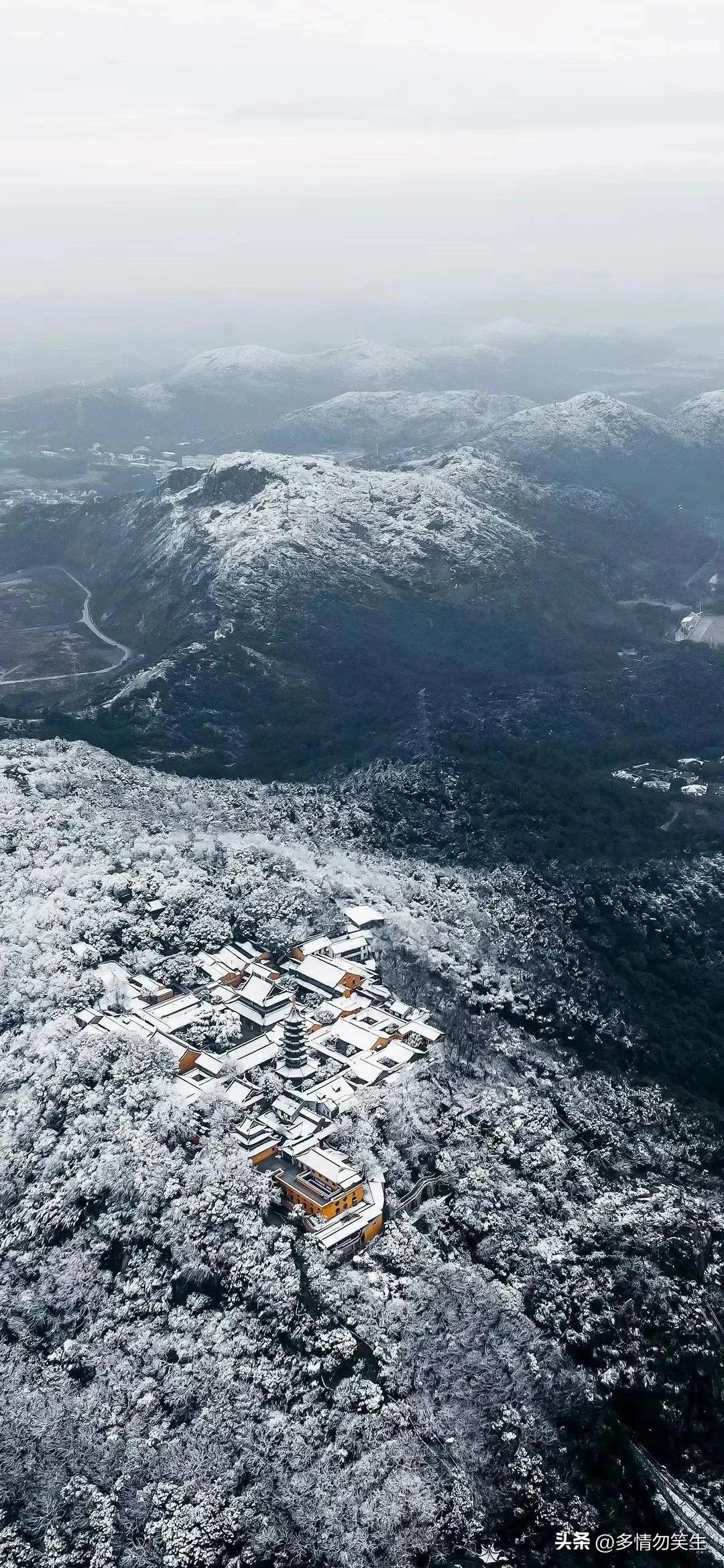 苏州烟雨江南雪景,苏州下雪的美景