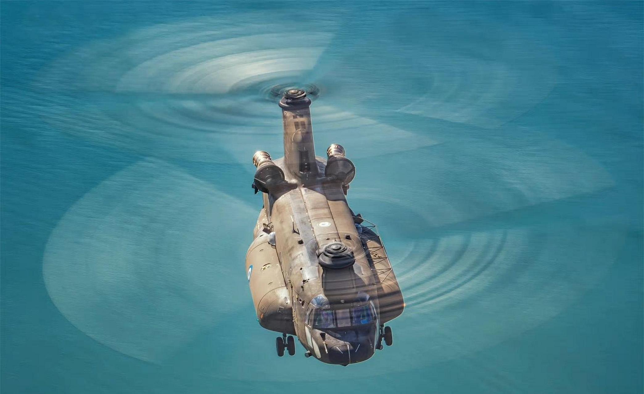 美军支奴干和鱼鹰直升机,美军支努干山地部署直升机