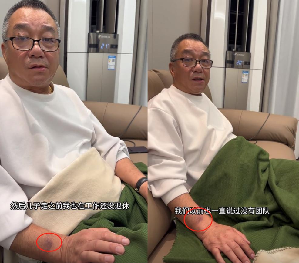 乔任梁去世7年，爸爸糖尿病中毒躺医院，承认博眼球护遗产太辛酸