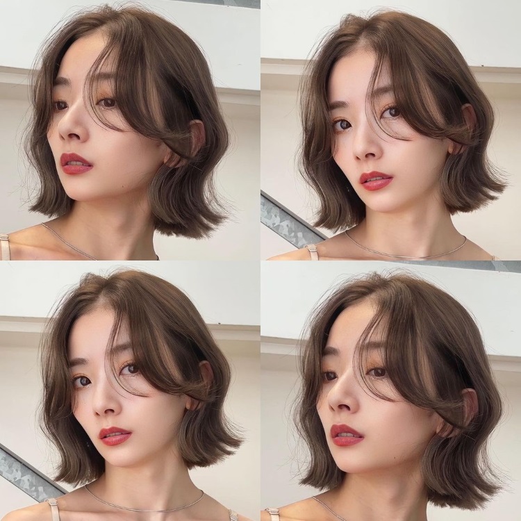 高额头适合什么一次性发型,额头大适合八字刘海还是齐刘海