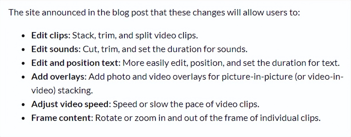 TikTok推出多项新功能，内容创作和营销更得心应手