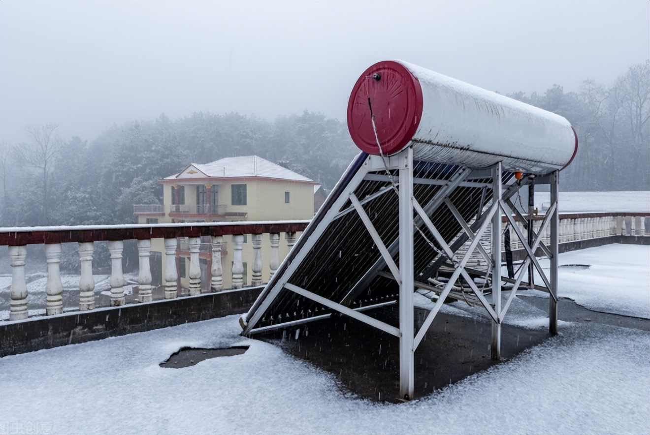 农村太阳能温度上不去怎么回事,农村光伏发电遇冷吗