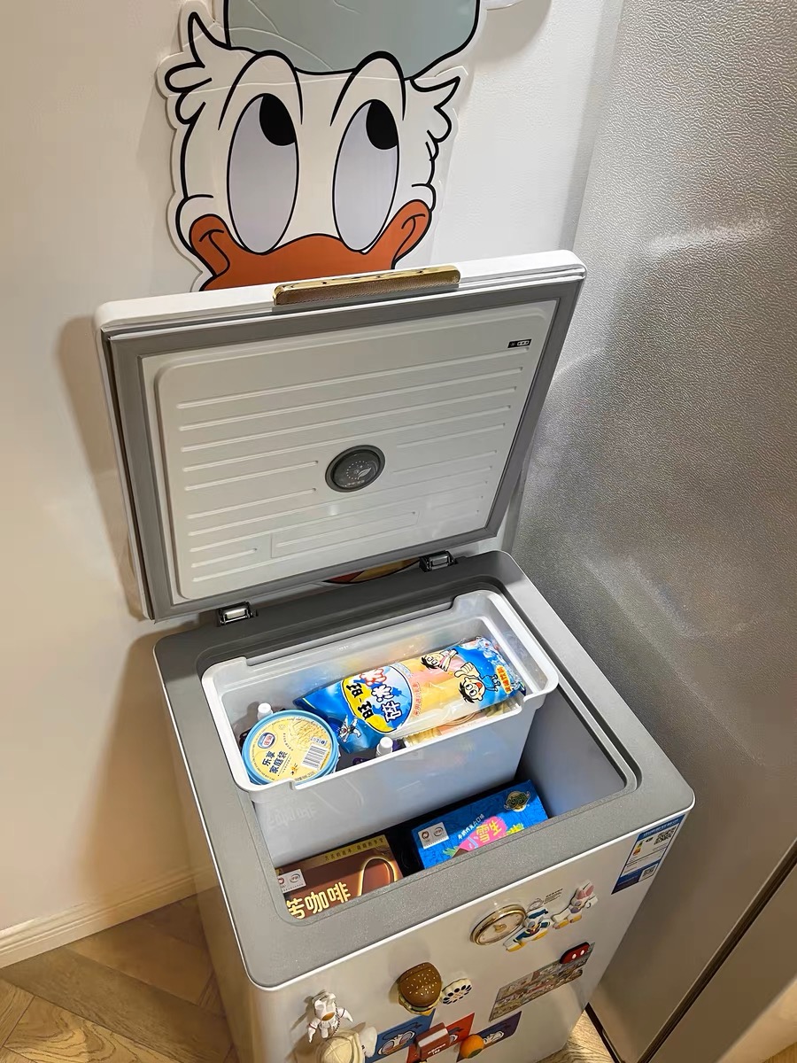 超能囤物的冰箱,美的家用囤货小冰箱