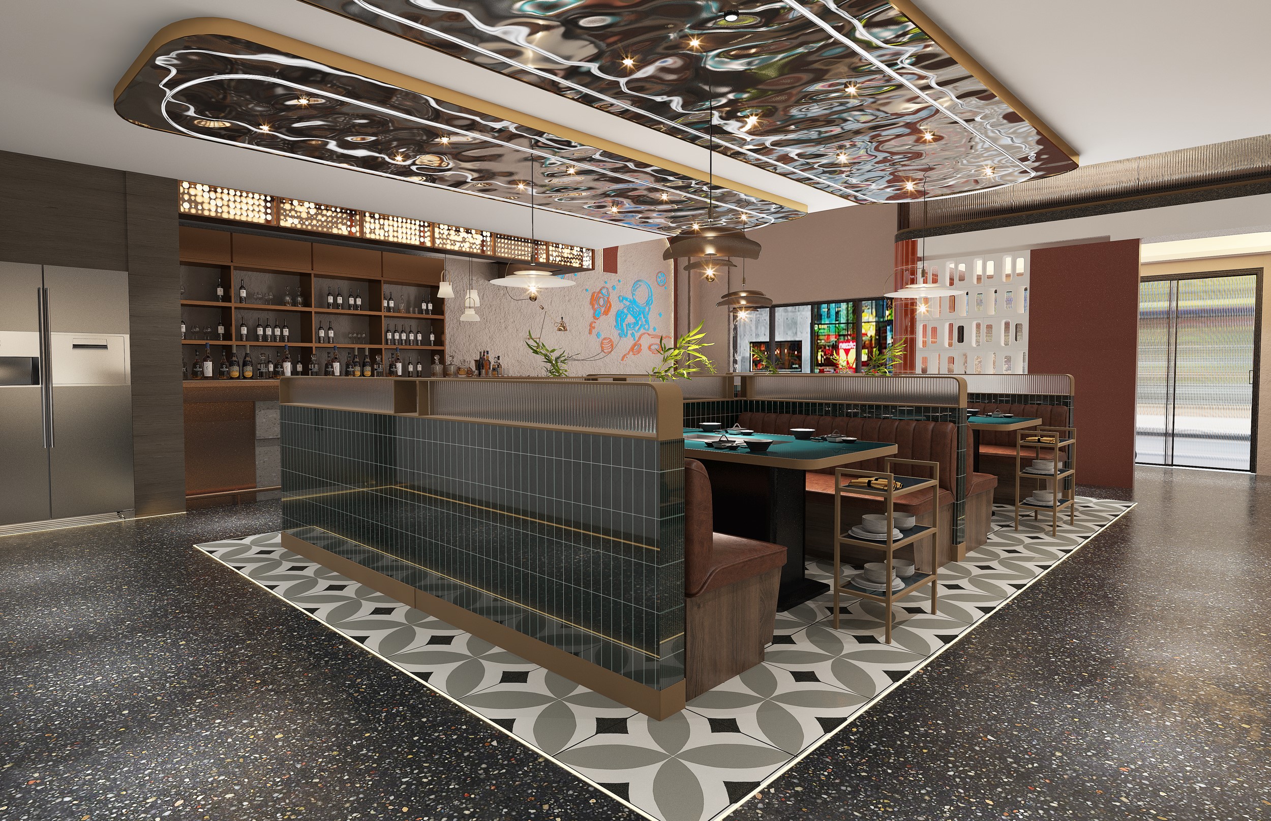 银川烧烤店装修设计,银川烧烤店装修设计公司