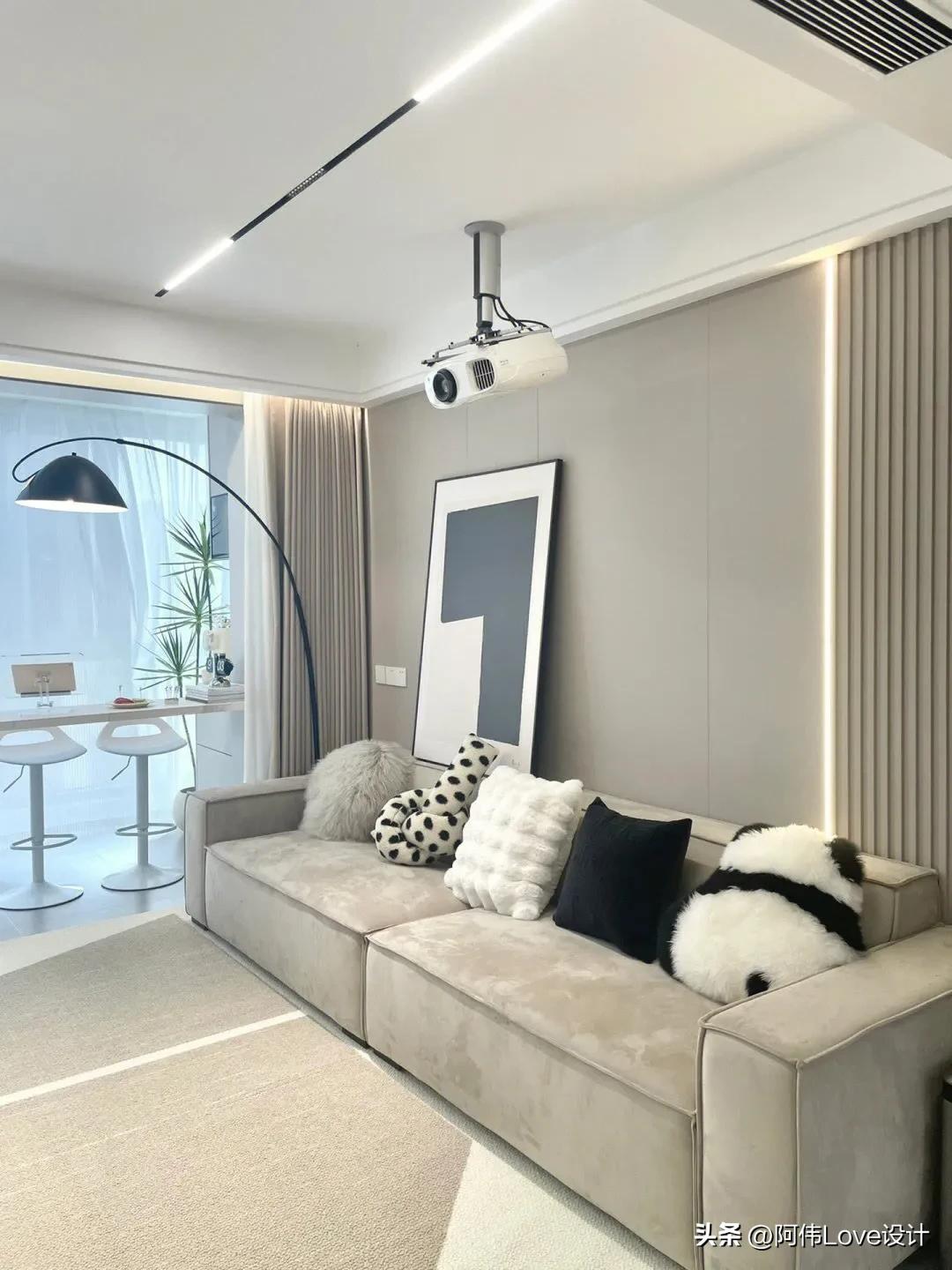 2021流行沙发背景墙挂画,100款最新沙发背景墙设计值得收藏