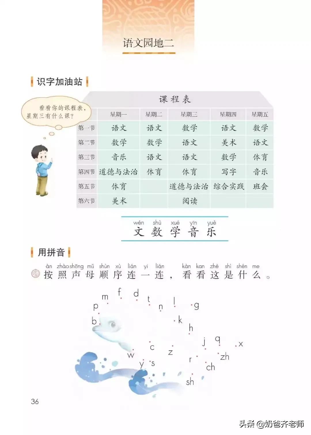 人教版小学语文（一年级上册）课本电子版暑假预习快收藏