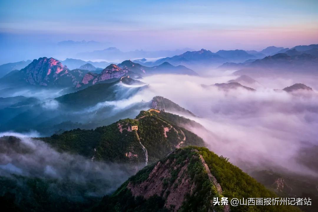 从未见过的绝美景点,长城摄影师