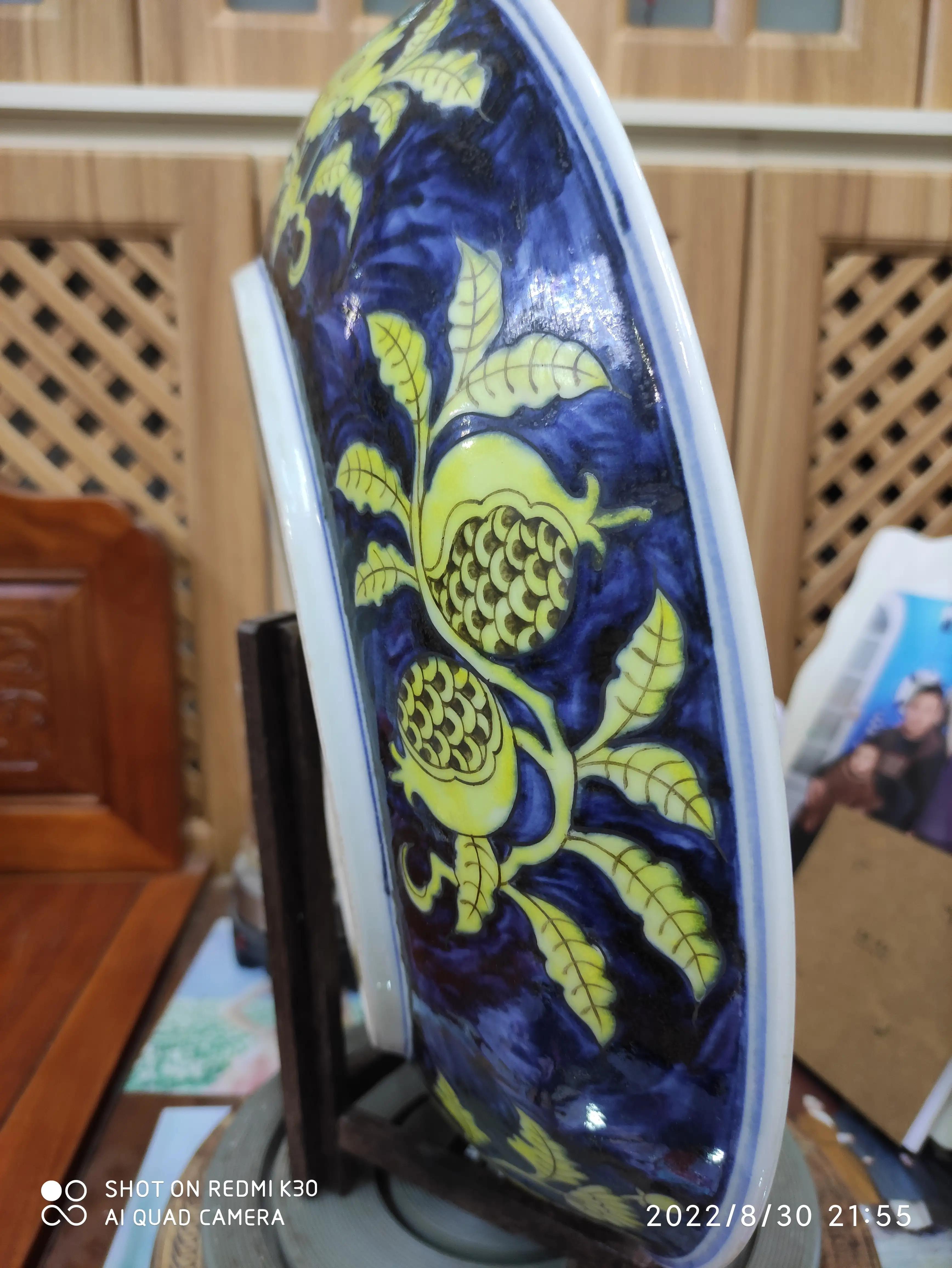 大明宣德青花瓷盘图片,大明宣德青花瓷盘全部图片