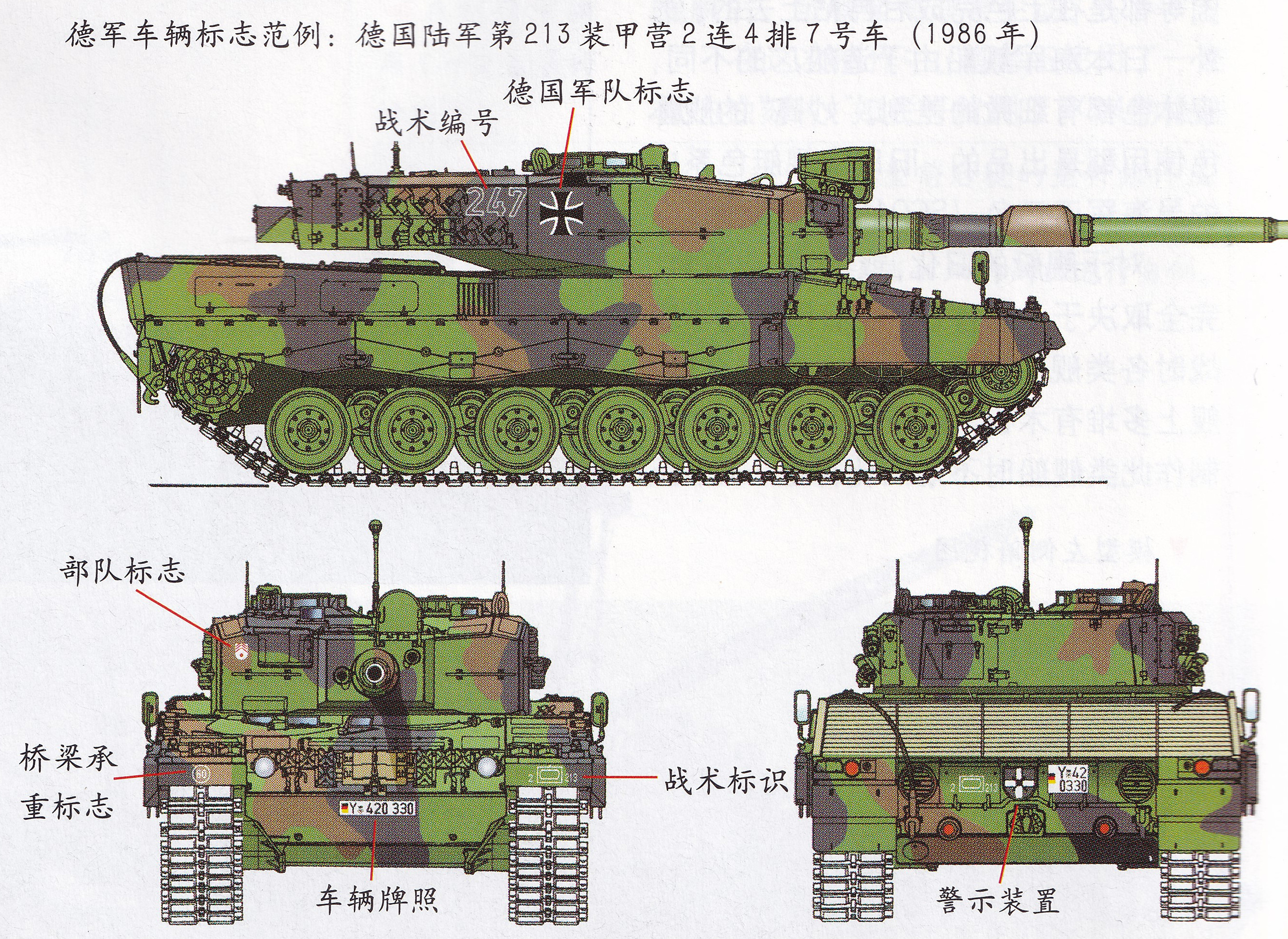 现代德国陆军装备车辆,德国陆军装甲师军标