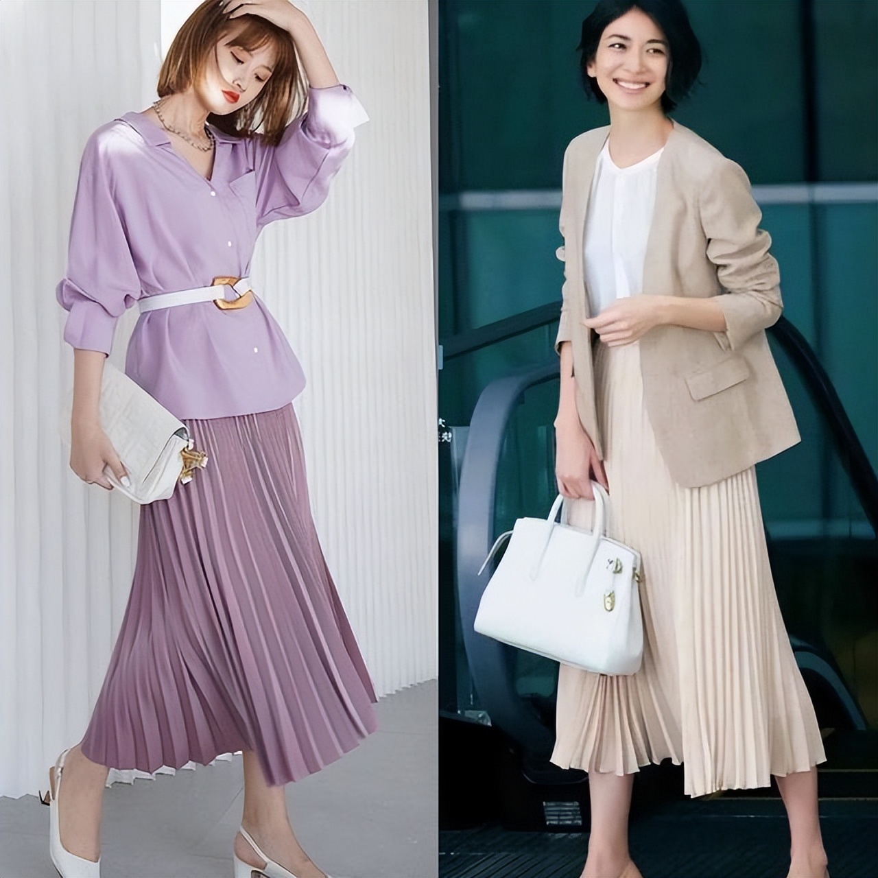 什么样的百褶裙最好看秋冬季,百褶裙适合多大的年龄穿