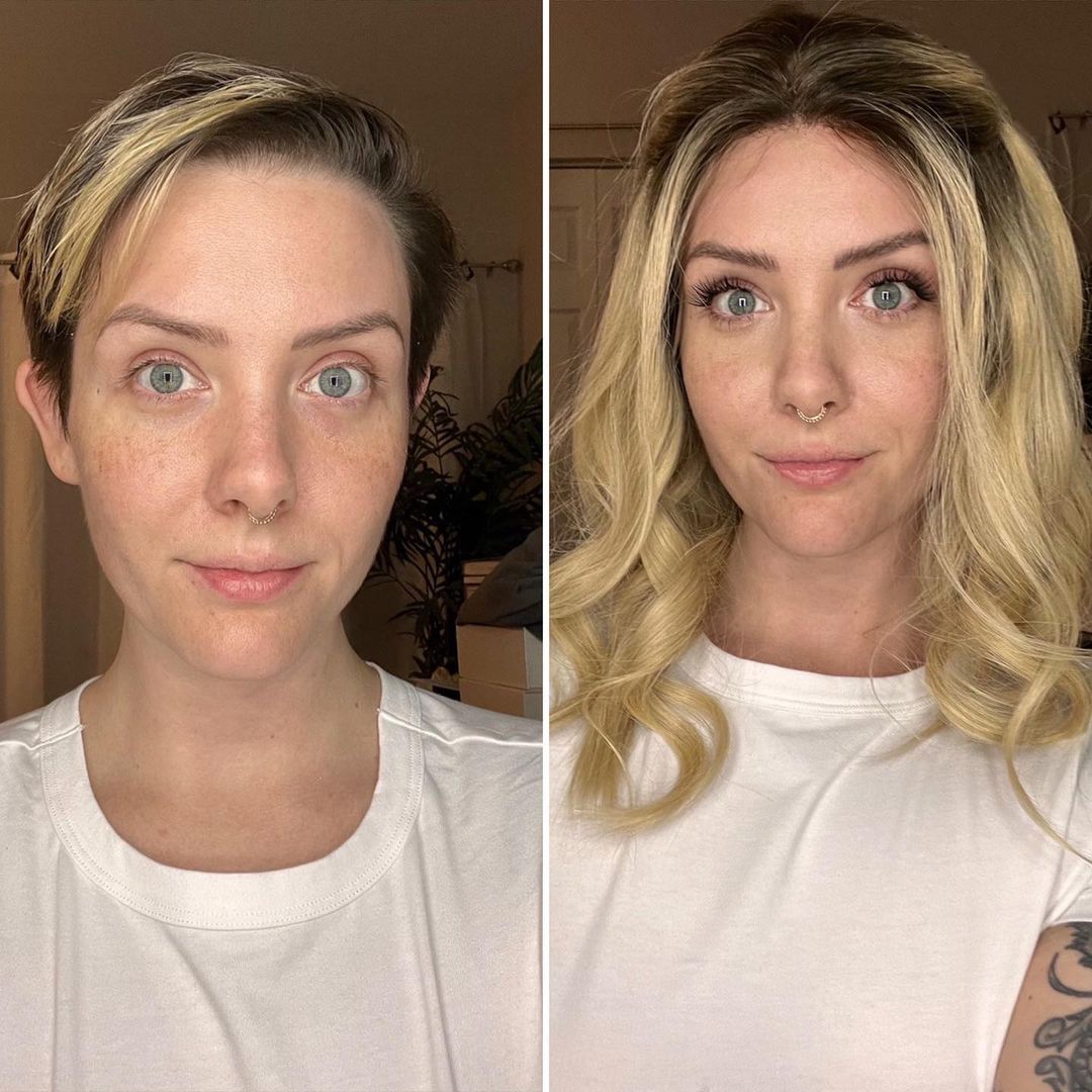 头发少的优雅发型,半分钟搞定气质减龄发型