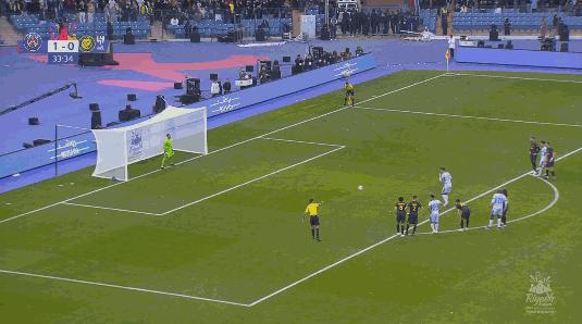 大巴黎5-4利雅得梅西进几个球,c罗姆巴佩内马尔梅西同队大巴黎