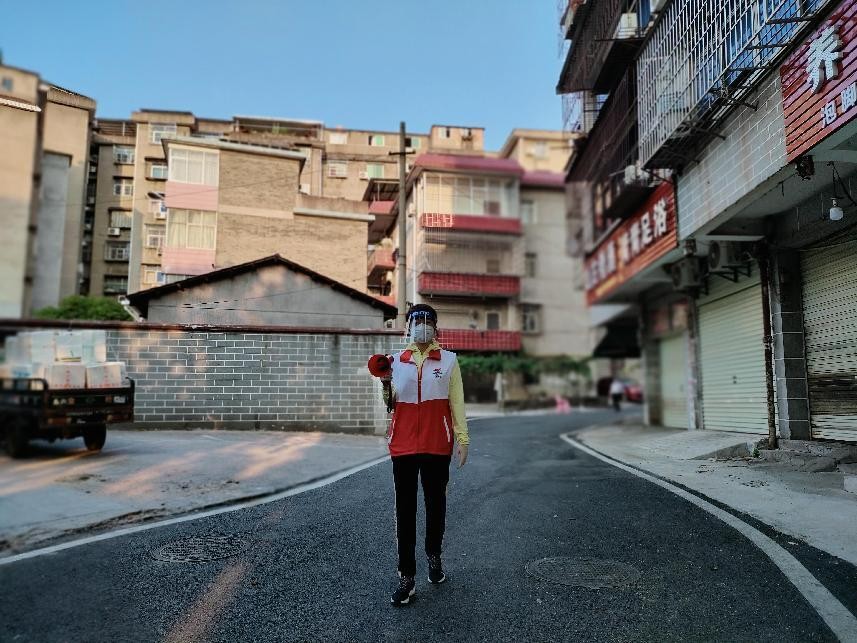 党支部到社区开展抗疫活动情况,同心社区抗击疫情