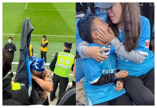 海港球迷高举南通球衣挑衅！林良铭送王大爷羽绒服李帅祝福老东家