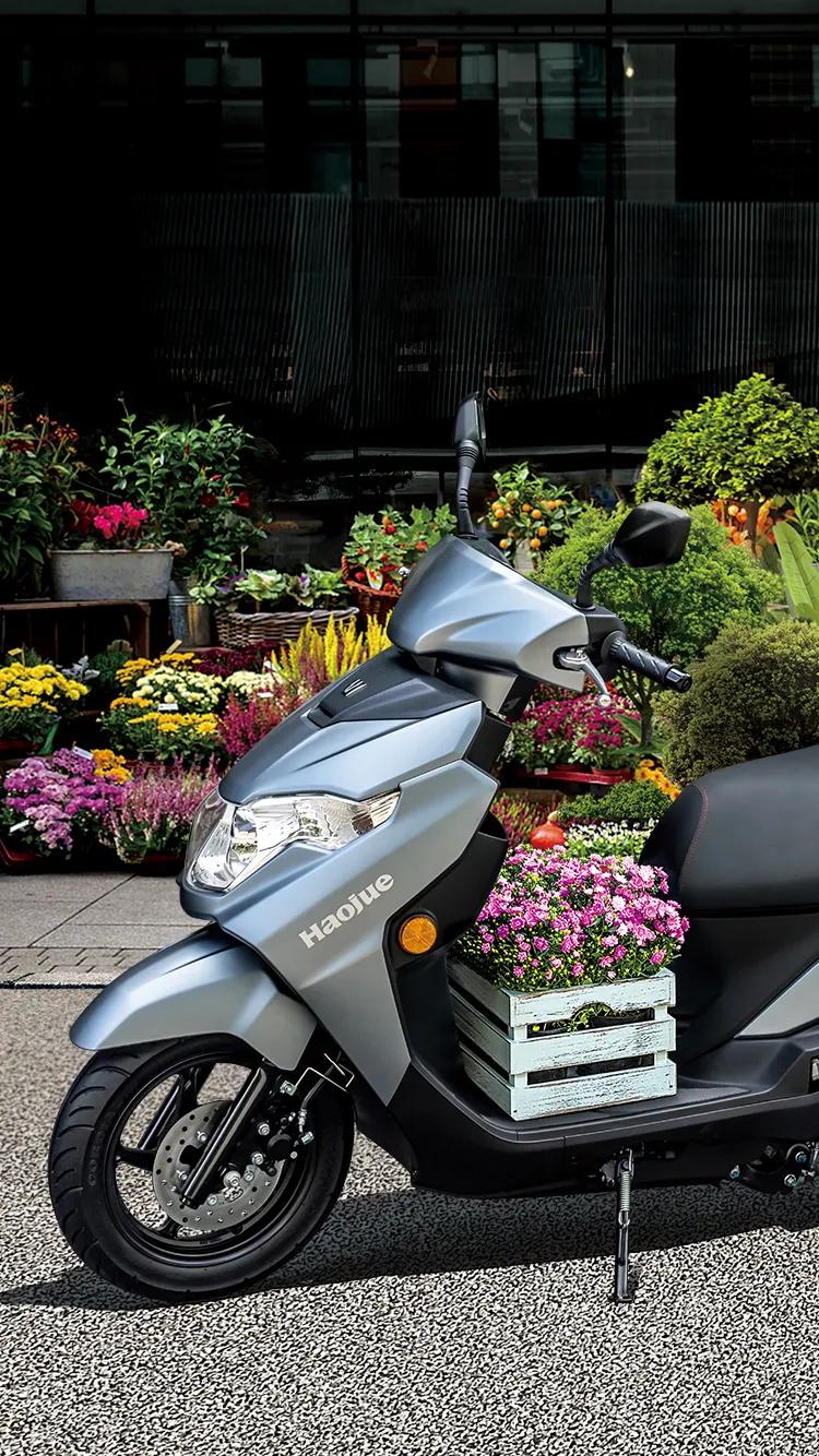 豪爵通勤,豪爵通勤跨骑摩托车