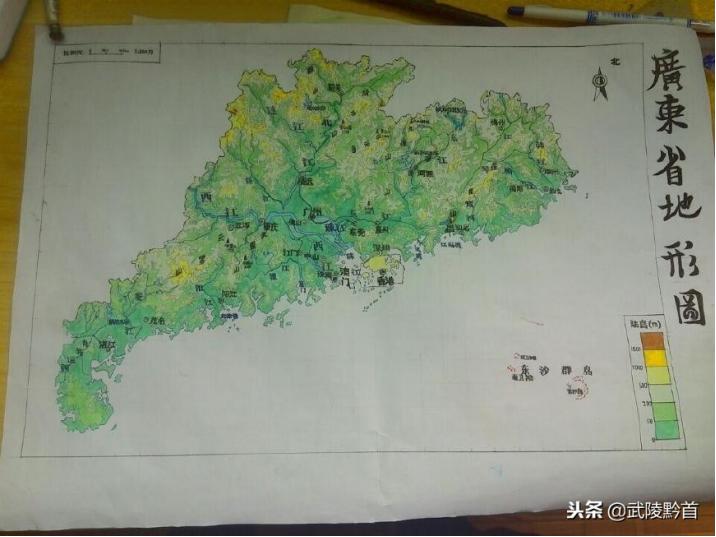 有趣的手绘地图,特殊的手绘地图