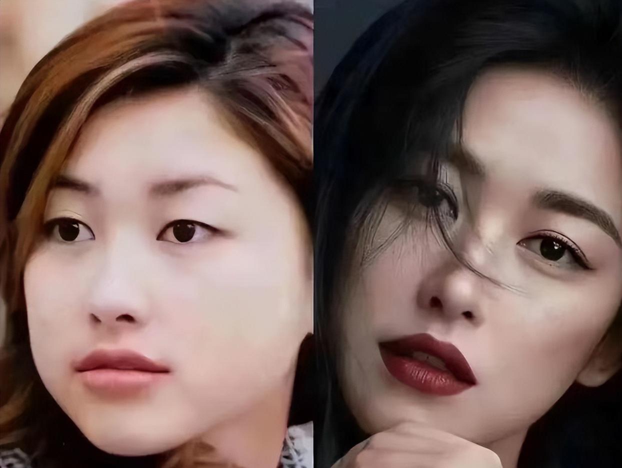 十大女星化妆前后对比,女星的素颜差距能有多大杨幂