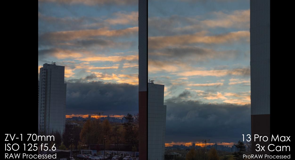 8999元的苹果13ProMax，对决4399元的索尼ZV-1，拍照差距有多大？