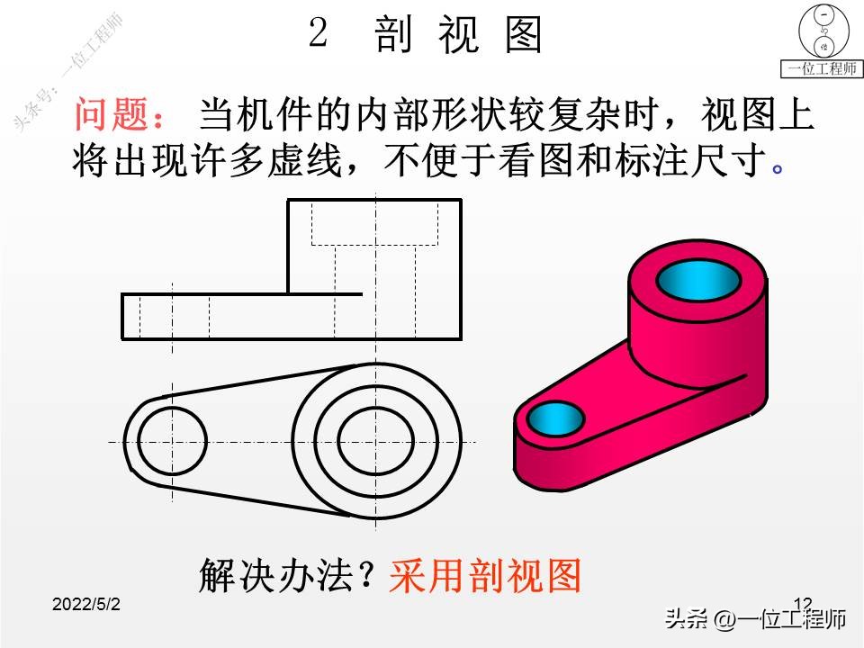 ppt机械制图三视图怎么画,机械制图三视图画法技巧棱柱