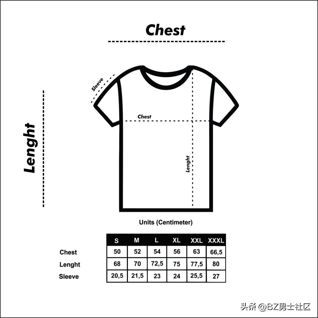 网购衣服尺寸男士怎么选,男青年服装怎么选购尺码