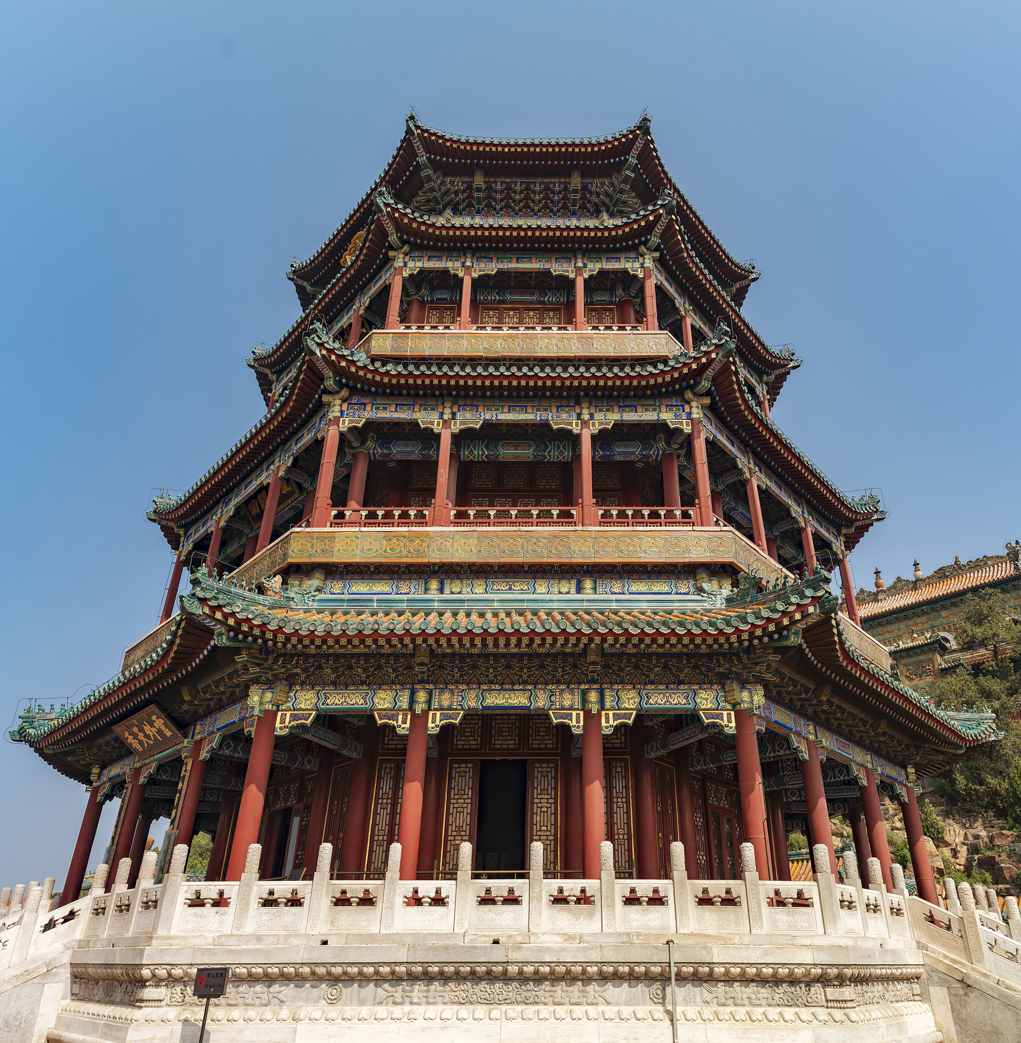 走颐和清漪，赏皇家园林之六：排云殿佛香阁（上）（修订版）