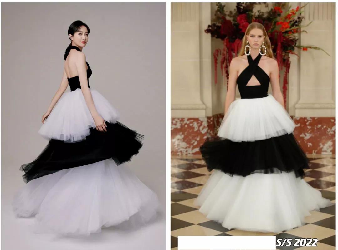 宋茜唐嫣张小斐王嘉尔黄轩黄晓明,颁奖典礼贾玲张小斐碰胳膊宋茜