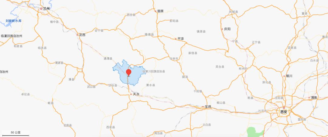 甘肃面朝黄土背朝天,甘肃秦安到西安有多远