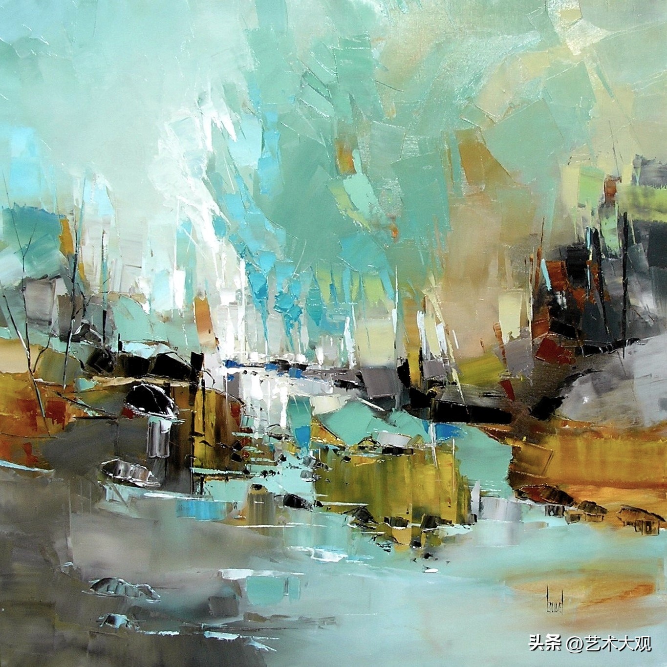 埃里克科佩尔风景油画作品欣赏,欧洲海滩风景油画作品欣赏