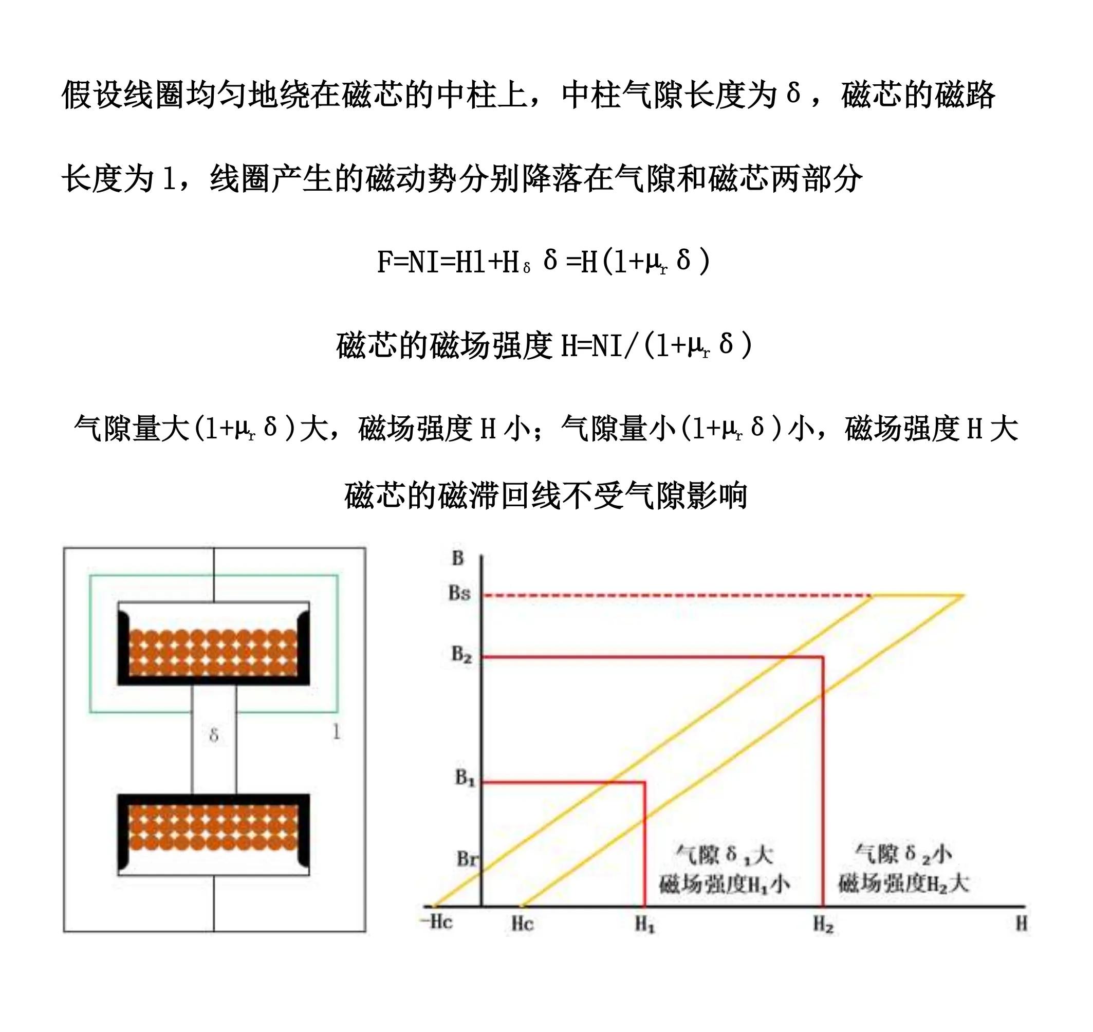 磁环电感磁通密度计算,电感最大磁通密度