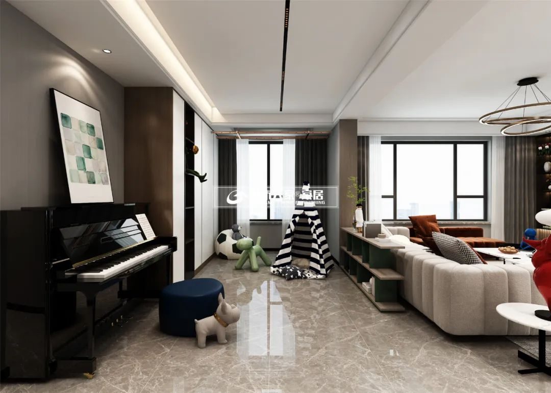 中房东方悦132平户型图,中房东方悦132平米b户样板间