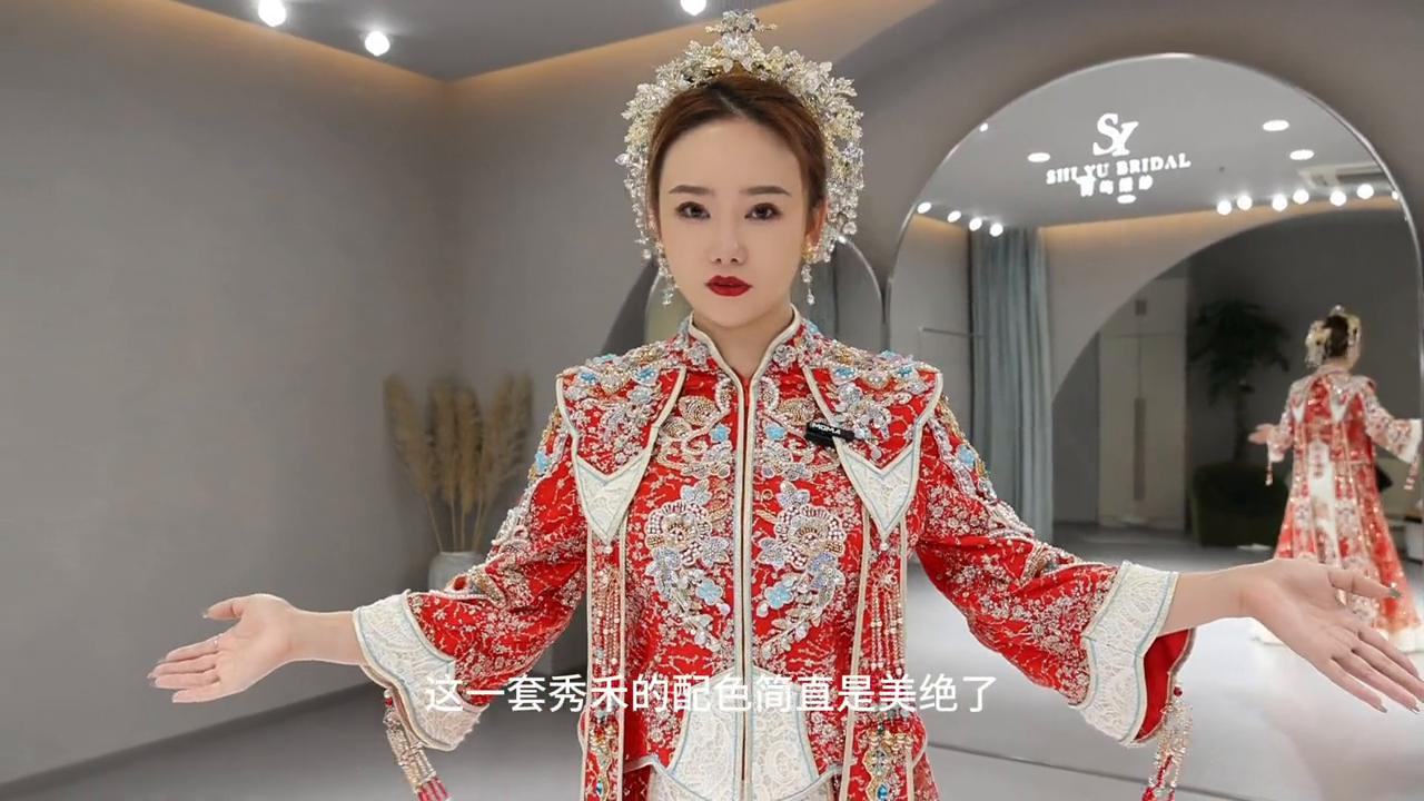 我只能说这个婚纱给我迷住了，备婚的小伙伴必须得去看一看