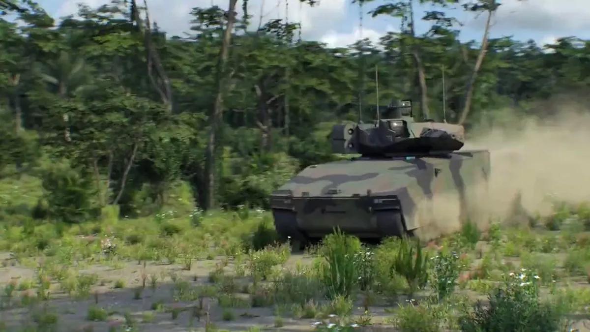 莱茵金属山猫120,山猫战车对抗猛士战车