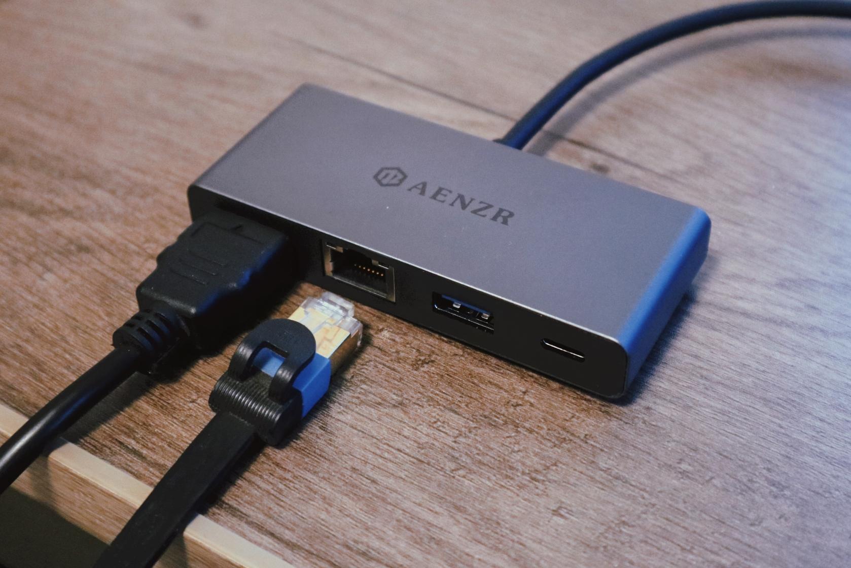 aenzr扩展坞,aenzr扩展坞4合1测评