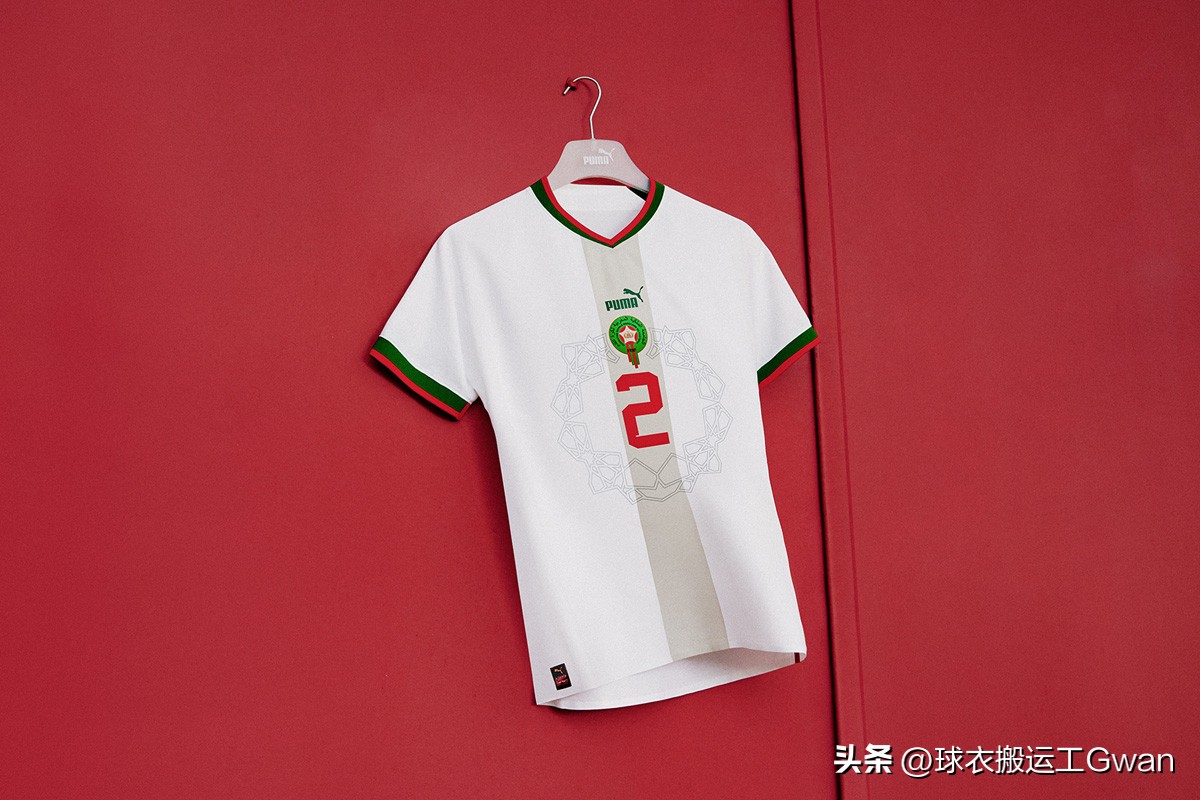 2022年世界杯摩洛哥队服,摩洛哥国家队2022世界杯