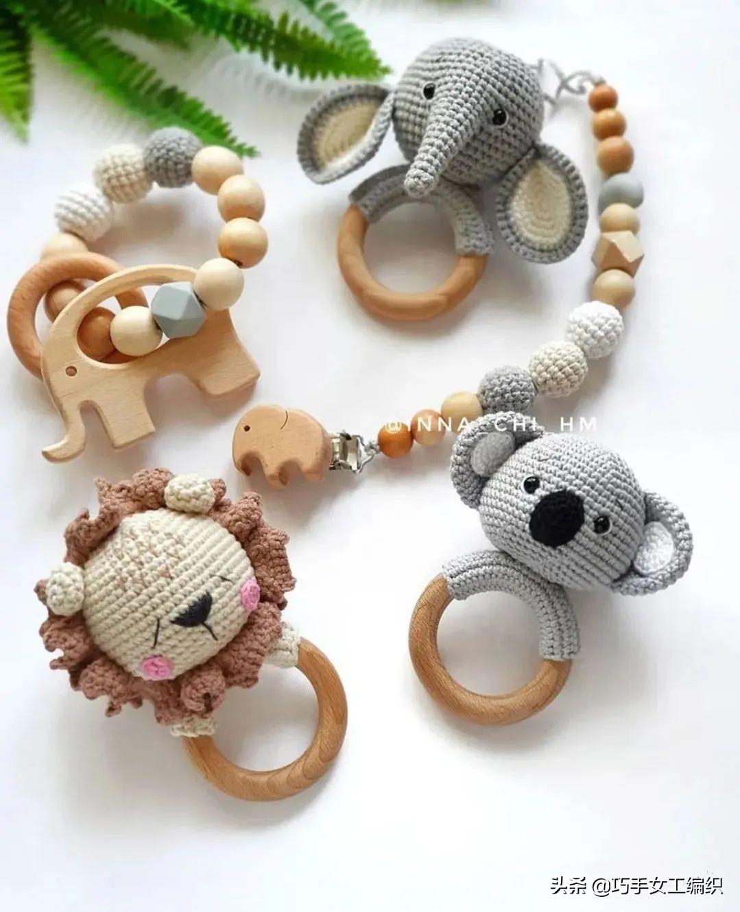 钩出超可爱迷你小玩偶,钩出超可爱的迷你小玩偶