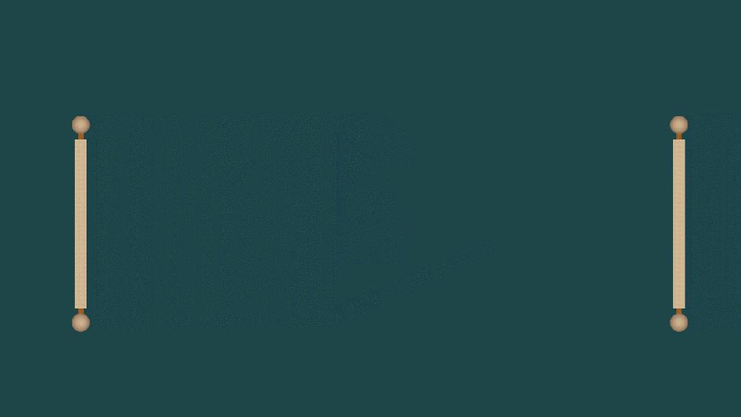 ppt竹简卷轴,古诗卷轴ppt高级动画怎么做