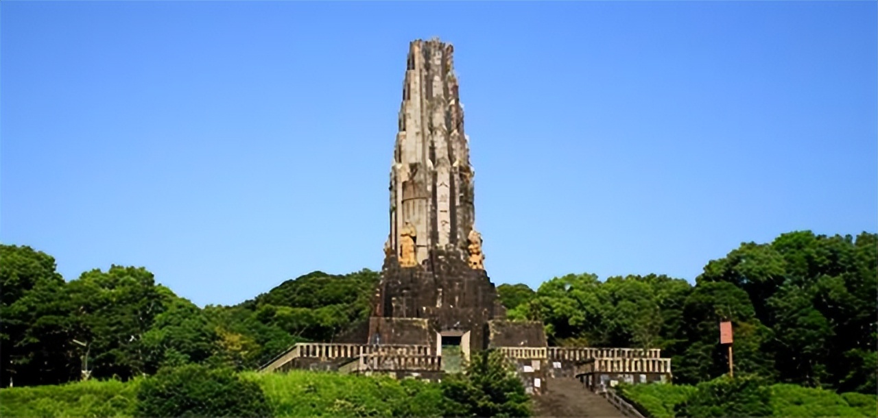 日本镇魂塔238块石头,中国石头压日本镇魂塔