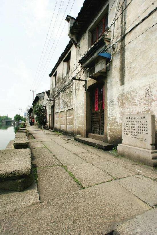 故乡绍兴的石板路