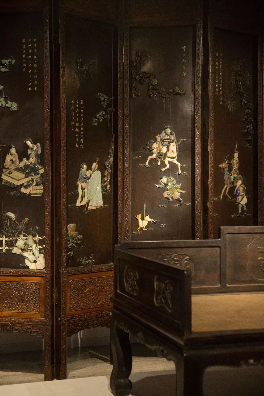 罗汉床卧具效果图,罗汉床卧具