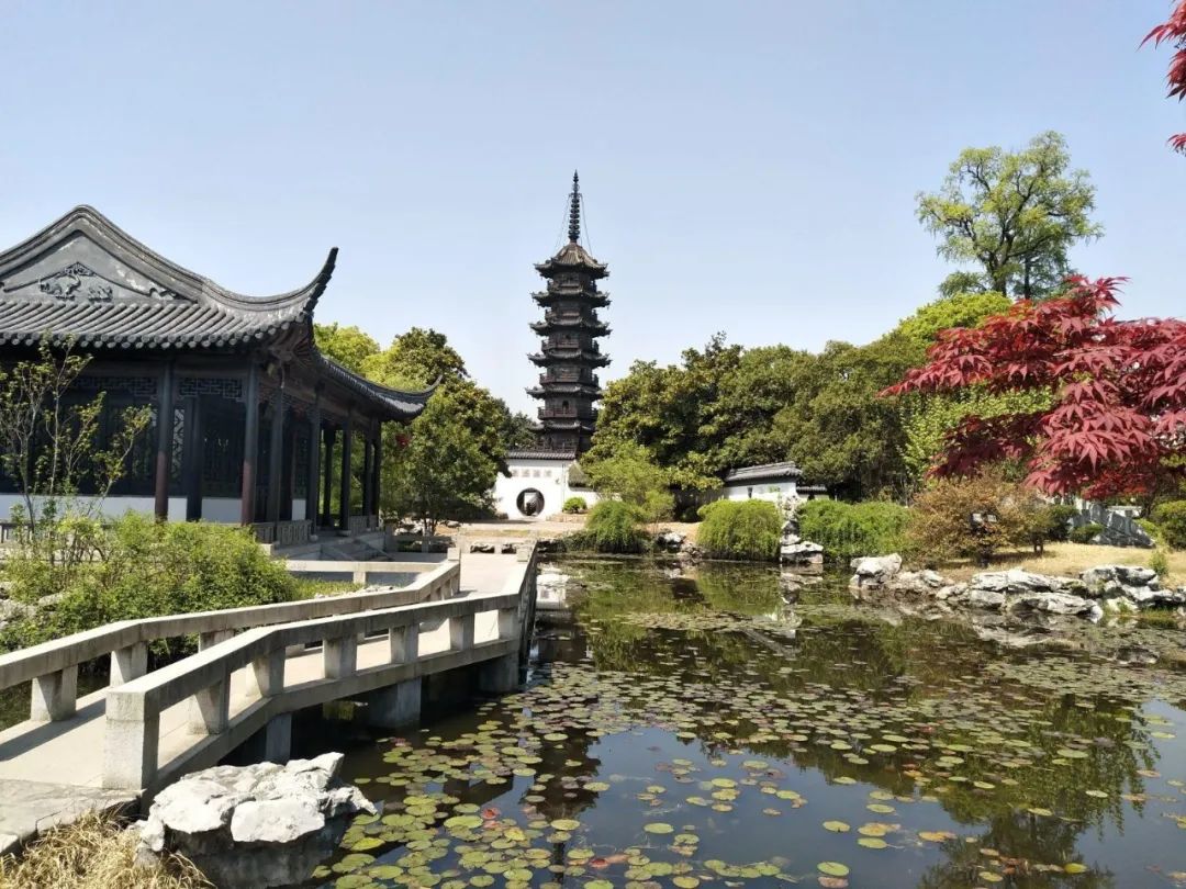 常熟银湖园林古典别墅,常熟四大私家园林