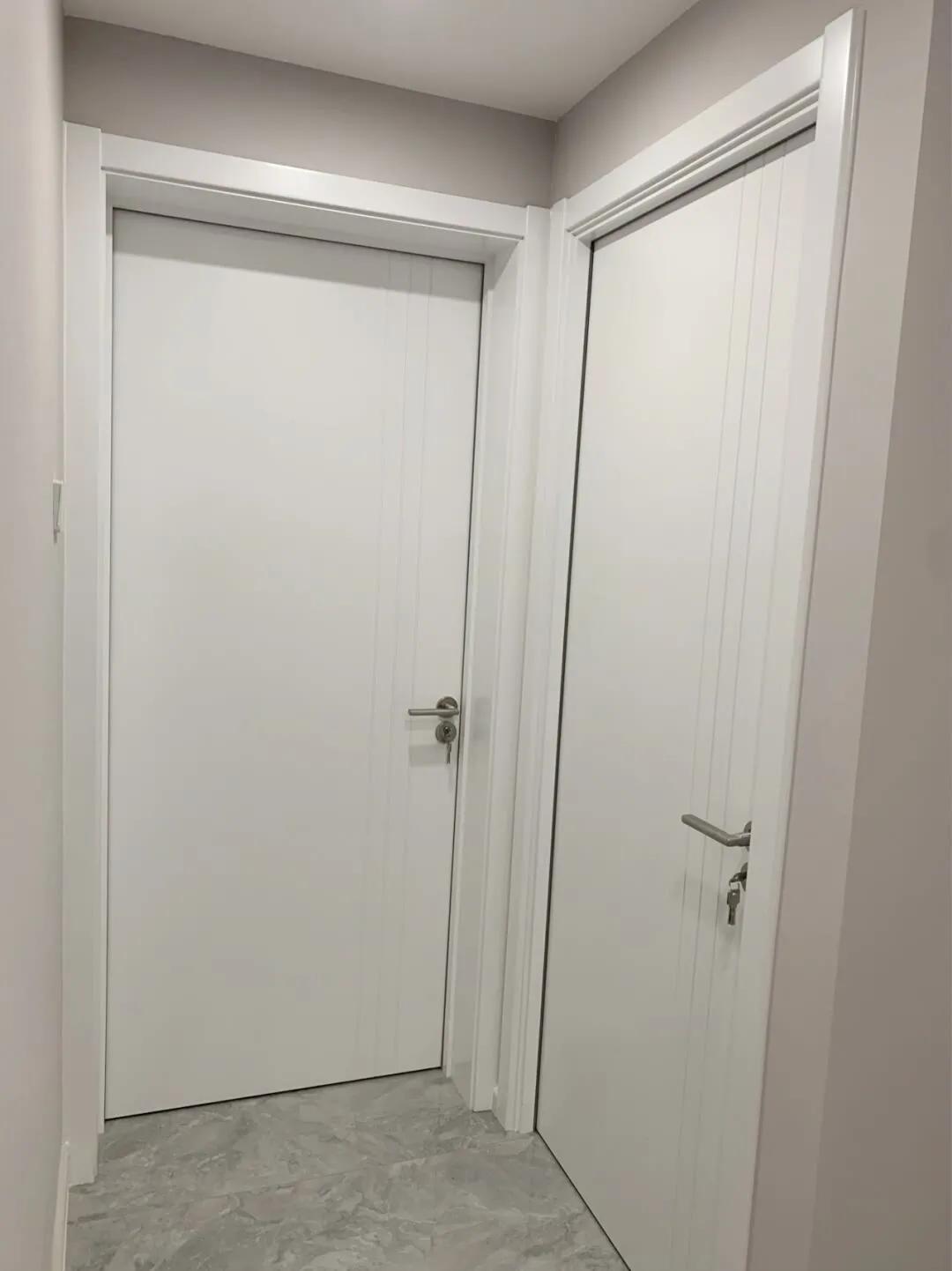 白墙搭配什么颜色木门,房间木门颜色搭配效果图