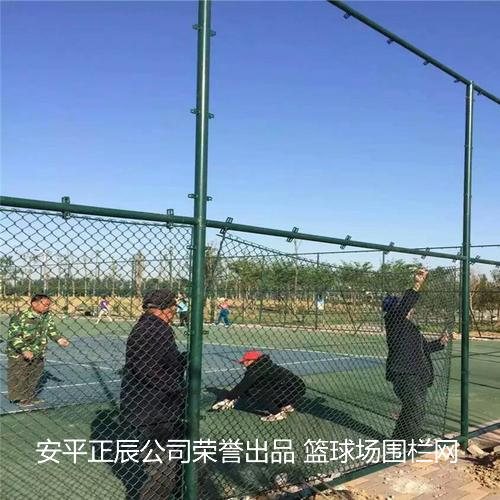一个篮球场安装围栏网共需多少钱,篮球场网子是怎么安装